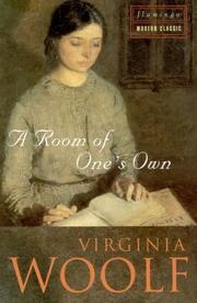 Virginia Woolf: A Room of One's Own (Flamingo Modern Classics) (Hardcover, Spanish language, 1996, HarperCollins Publishers)