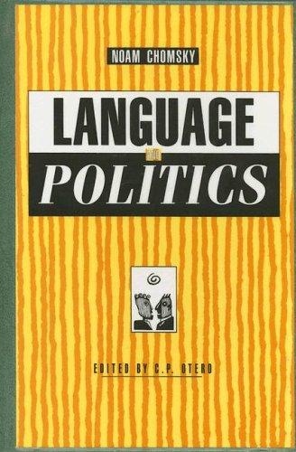 Noam Chomsky: Language and politics (1988, Black Rose Books)