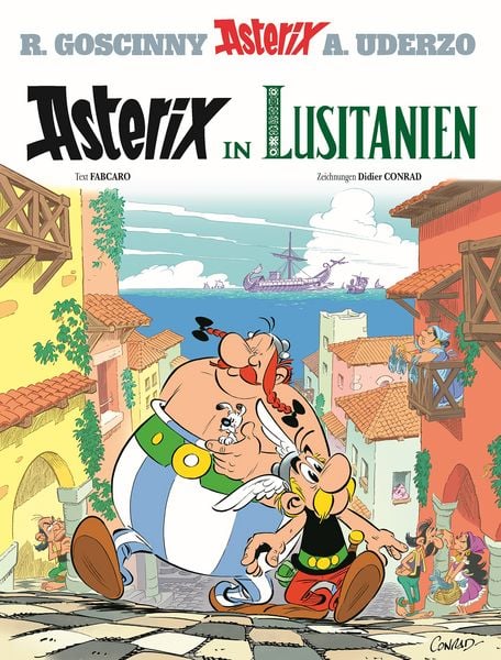 Didier Conrad, Fabcaro, Thierry Mébarki: Asterix in Lusitanien (Hardcover, German language, 2025, Egmont Comic Collection)