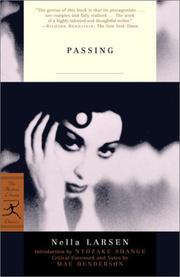 Nella Larsen, Nella Larsen: Passing (2002, Modern Library)