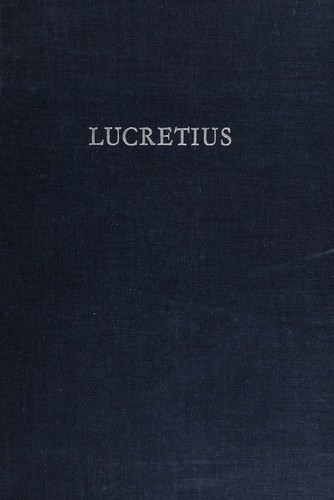 Titus Lucretius Carus: T. Lucreti Cari De rerum natura libri sex (Latin language, 1975, Hans Rohr)