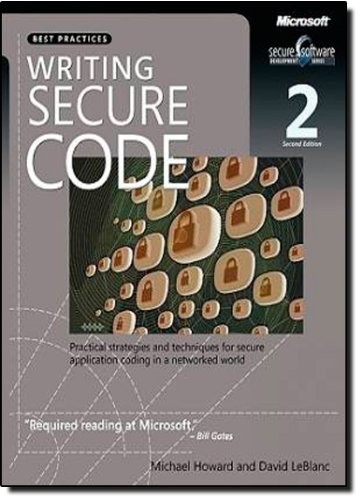 Michael Howard: Writing Secure Code (Paperback, 2003, Microsoft Press)