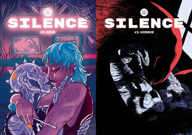 Łukasz Majcher, Isago Fukuda, Audrey Lefebvre, Nikolai Solowjow, Frieda Kunert, Wilbert van der Steen, Bruno Giannori: Silence (Paperback, Moom Comics)