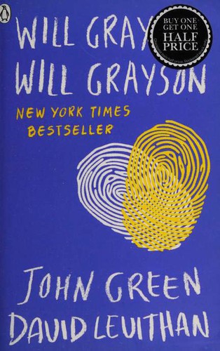 John Green ( -1757): Will Grayson Will Grayson (Paperback, 2012, PENGUIN INDIA, imusti)