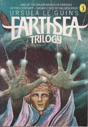 Ursula K. Le Guin: Earthsea Trilogy: A Wizard of Earthsea; The Tombs of Atuan; The Farthest Shore [complete and unabridged] (Paperback, 1987, Puffin Books, UK)