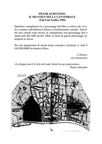 Frank Schätzing: Il diavolo nella cattedrale (Italian language, 2006, Editrice Nord)