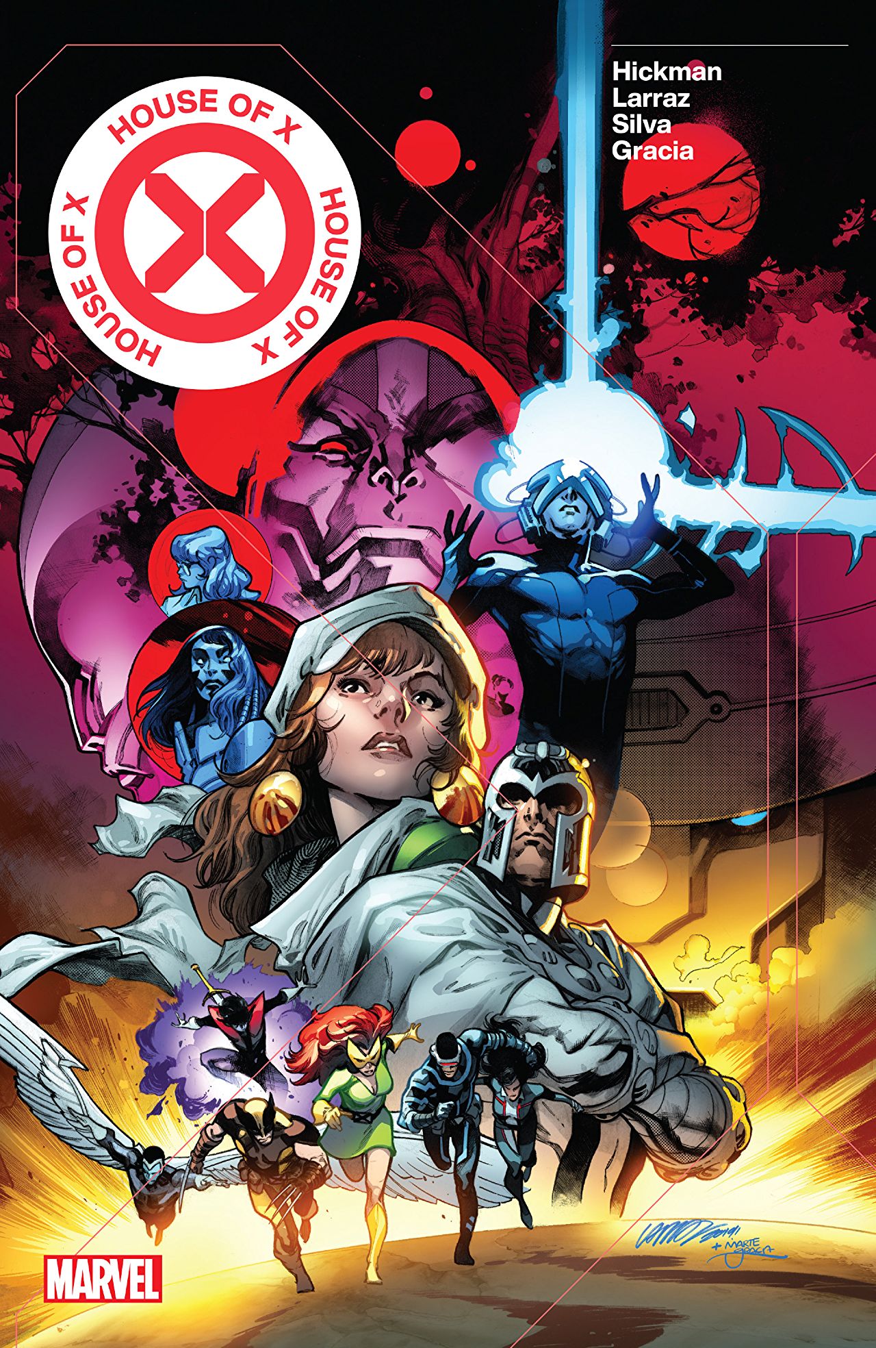 Pepe Larraz, Jonathan Hickman, R. B. Silva: House of X/Powers of X (2020, Marvel Worldwide, Incorporated)