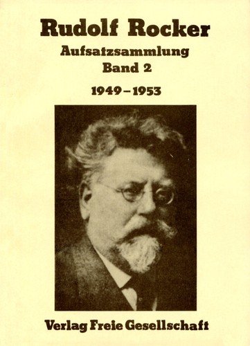 Rudolf Rocker: Aufsatzsammlung (Paperback, German language, 1980, Verlag Freie Gesellschaft)