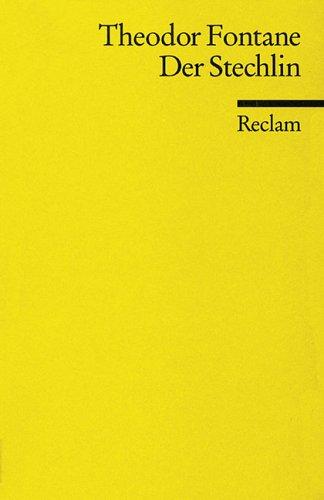 Theodor Fontane: Der Stechlin (Paperback, 1978, Reclam, Ditzingen)