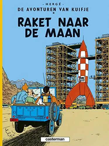 Hergé: Destination Moon (Dutch language, 1986)