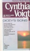 Cynthia Voigt: Dicey's Song (Hardcover, 1999, Rebound by Sagebrush)
