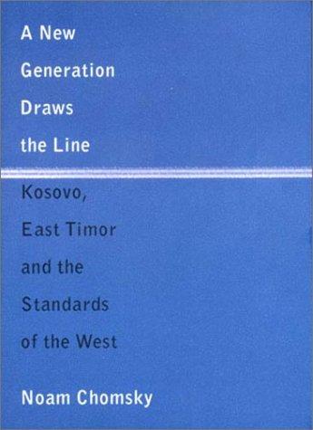 Noam Chomsky: A New Generation Draws the Line (Hardcover, 2001, Verso)