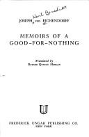 Joseph von Eichendorff: Memoirs of a good-for-nothing. (1955, Ungar)