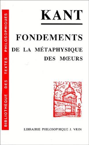 Immanuel Kant: Fondements de la métaphysique des moeurs (French language, 2002)