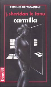 Joseph Sheridan Le Fanu: Carmilla (French language, 1993, Denoël)