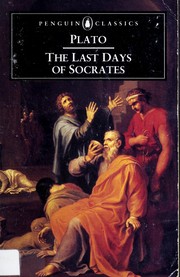 None None, Plato: The last days of Socrates (1975, Penguin Books)