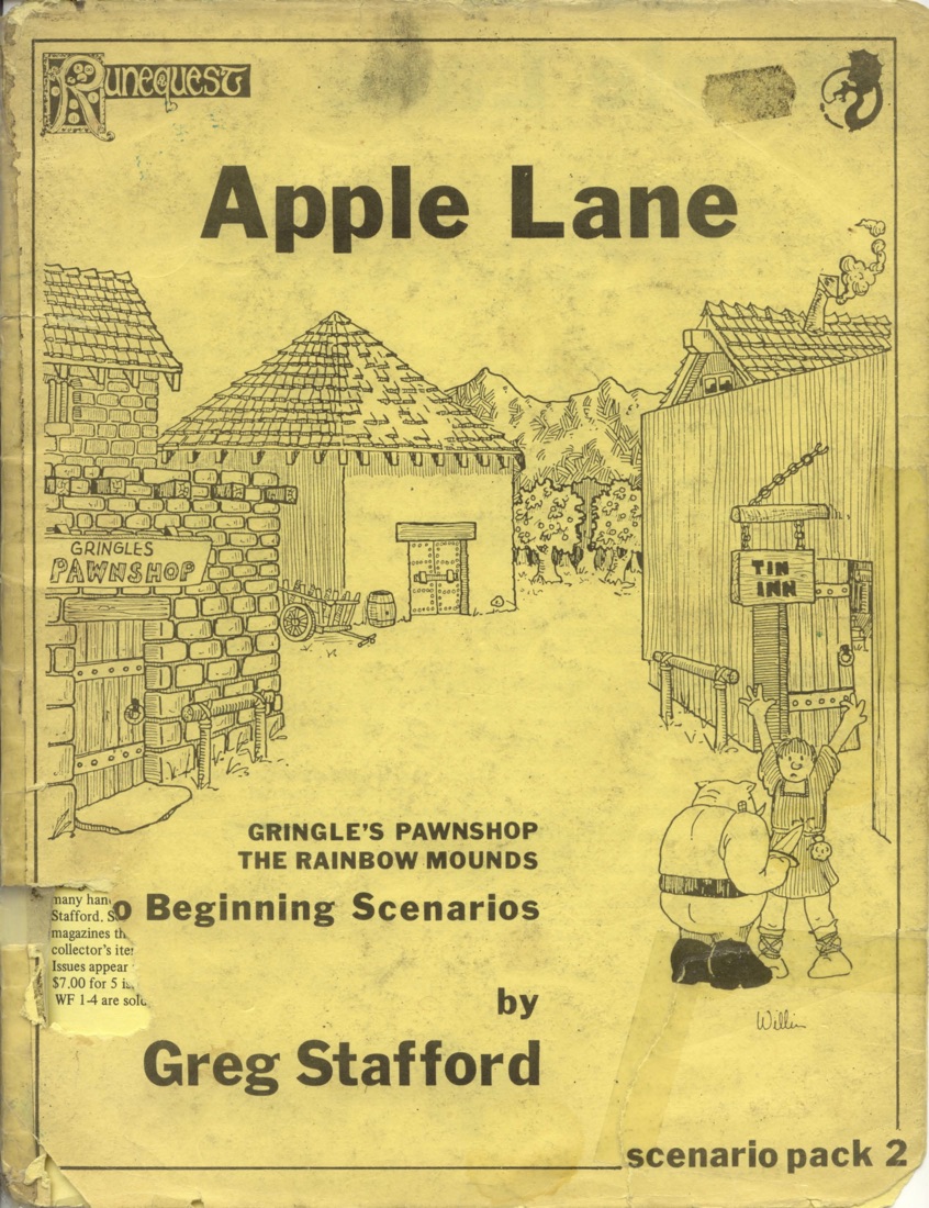 Greg Stafford: Apple Lane (Paperback, 1978, Chaosium)