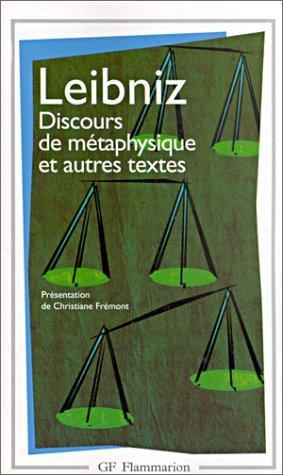 Gottfried Wilhelm Leibniz: Discours de métaphysique et autres textes (French language, 2001)