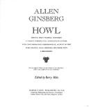 Allen Ginsberg: Howl (1986, Harper & Row)