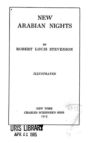 Robert Louis Stevenson: New Arabian nights (1915, Scribner)