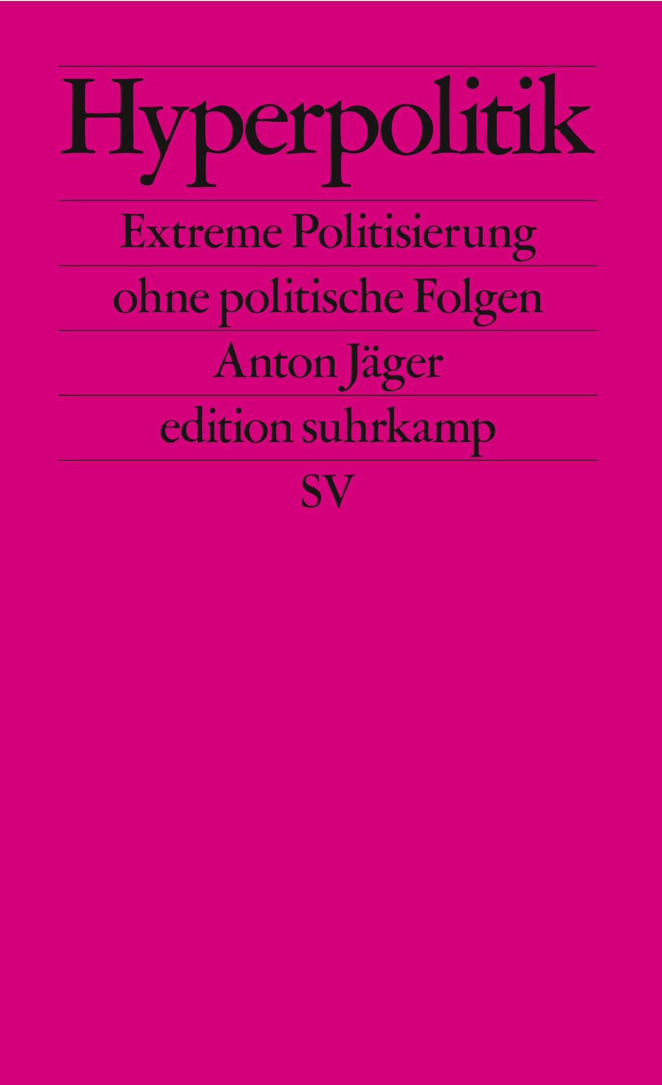 Hyperpolitik (Paperback, German language, Suhrkamp)