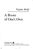 Virginia Woolf: A Room of One's Own (1979, Harvest Books)