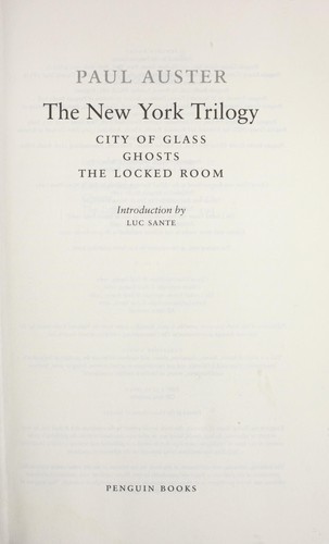 Paul Auster: The New York trilogy (2006, Penguin Books)