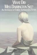 Jessica Amanda Salmonson, Emma B. Cobb: What did Miss Darrington see? (Hardcover, 1989, The Feminist Press, Talman Company)