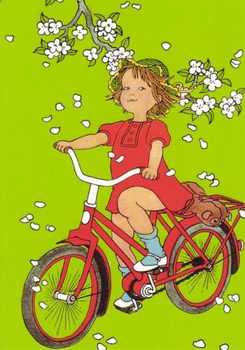 Astrid Lindgren: Lotta's bike (1989, R & S Books, Distributed in the U.S.A. by Farrar, Straus and Giroux)