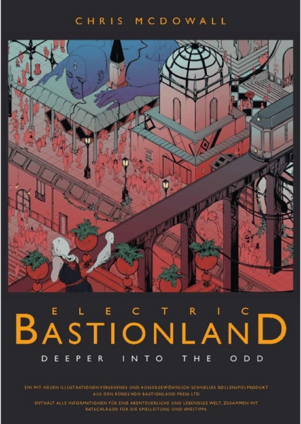 Chris McDowall: Electric Bastionland (Hardcover, deutsch language, 2023, System Matters Verlag)