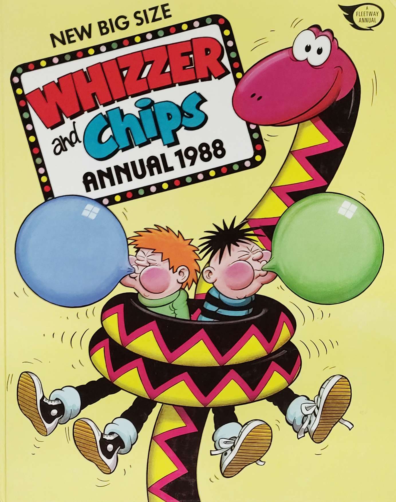 Whizzer & Chips Annual 1988 (Hardcover, Fleetway)