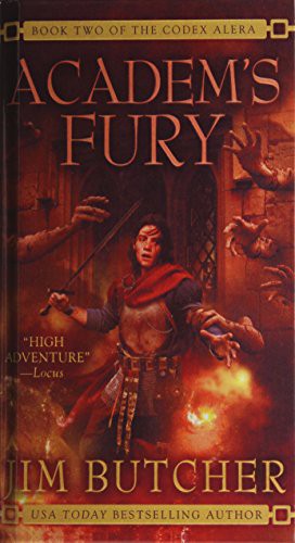 Jim Butcher: Academ's Fury (Hardcover, 2008, Paw Prints 2008-05-22)