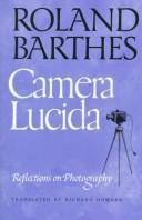 Roland Barthes: Camera lucida: Reflections on photography (1981)