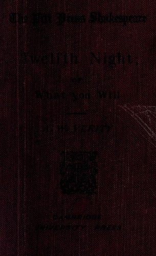 William Shakespeare: Twelfth Night (1921, University Press)