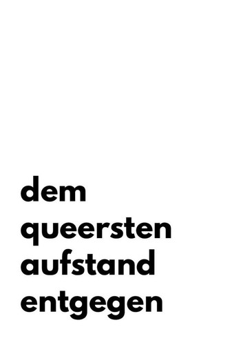 Mary Nardini Gang: Dem queersten Aufstand entgegen (Paperback, German language, 2019, Infotisch Dortmund)