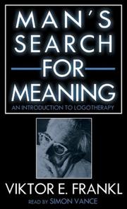 Viktor E. Frankl: Man's Search for Meaning (AudiobookFormat, 2003, Blackstone Audiobooks)