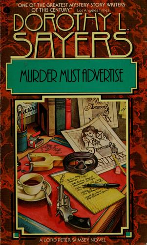 Dorothy L. Sayers: Murder must advertise. (1967, Avon)