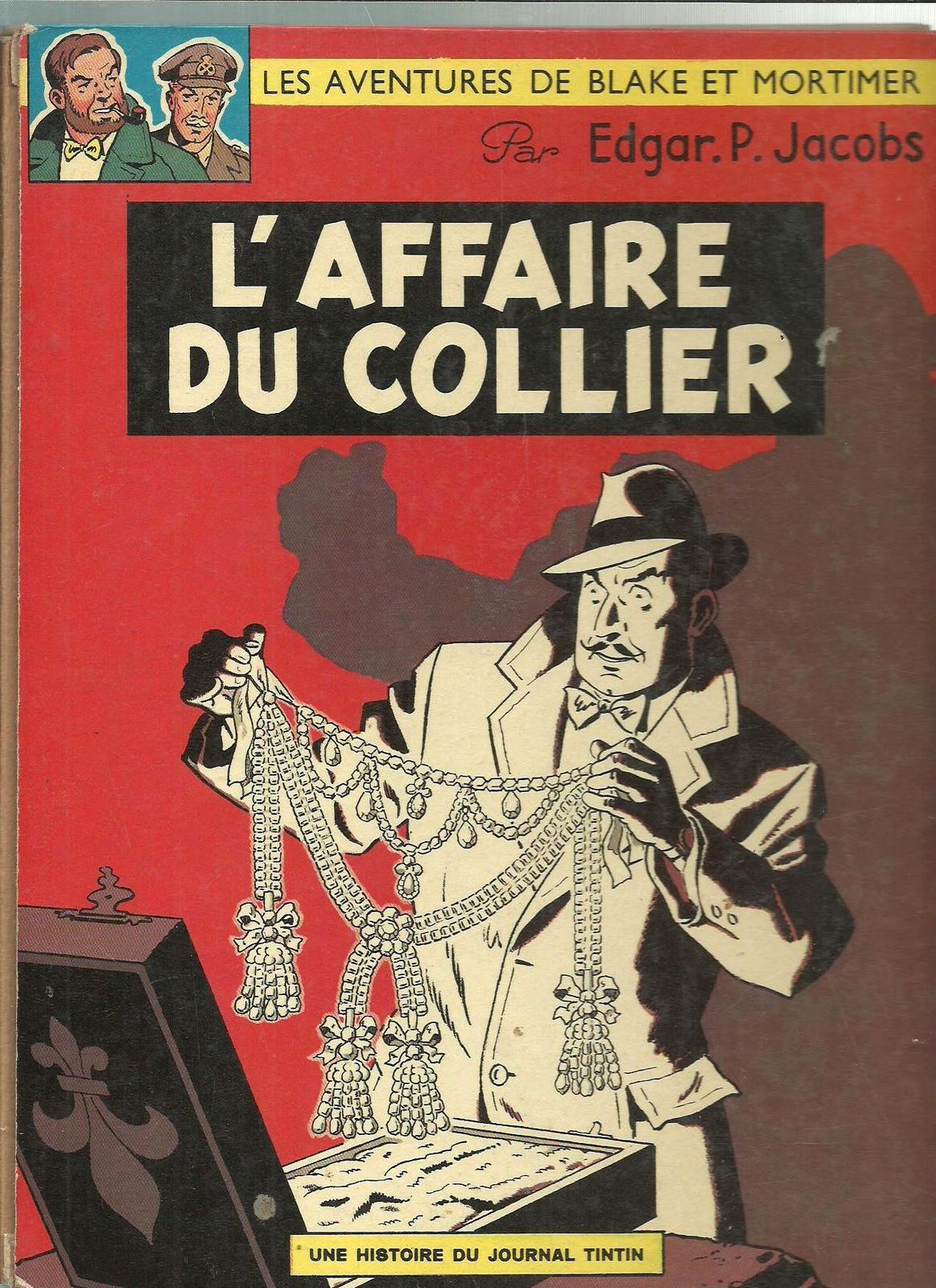 Edgar P. Jacobs: L'Affaire du collier (French language, 1967, Dargaud)