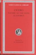 Cicero: De natura deorum (1972, Harvard University Press, W. Heinemann)