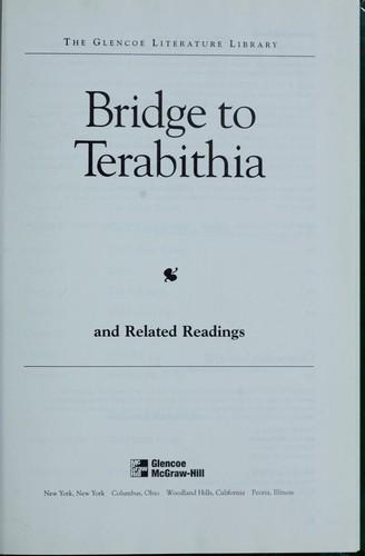 Katherine Paterson: Bridge to Terabithia (2000, Glencoe/McGraw-Hill)