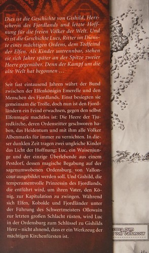 Bernhard Hennen: Elfenritter. 1. Die Ordensburg (Paperback, German language, 2007, Heyne)