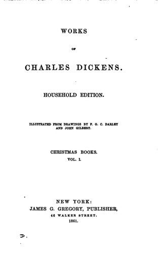 Charles Dickens: Christmas books. (1954, Oxford University Press)