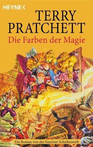Terry Pratchett: Die Farben der Magie. Ein Roman von der bizarren Scheibenwelt. (German language, 1992, Heyne)