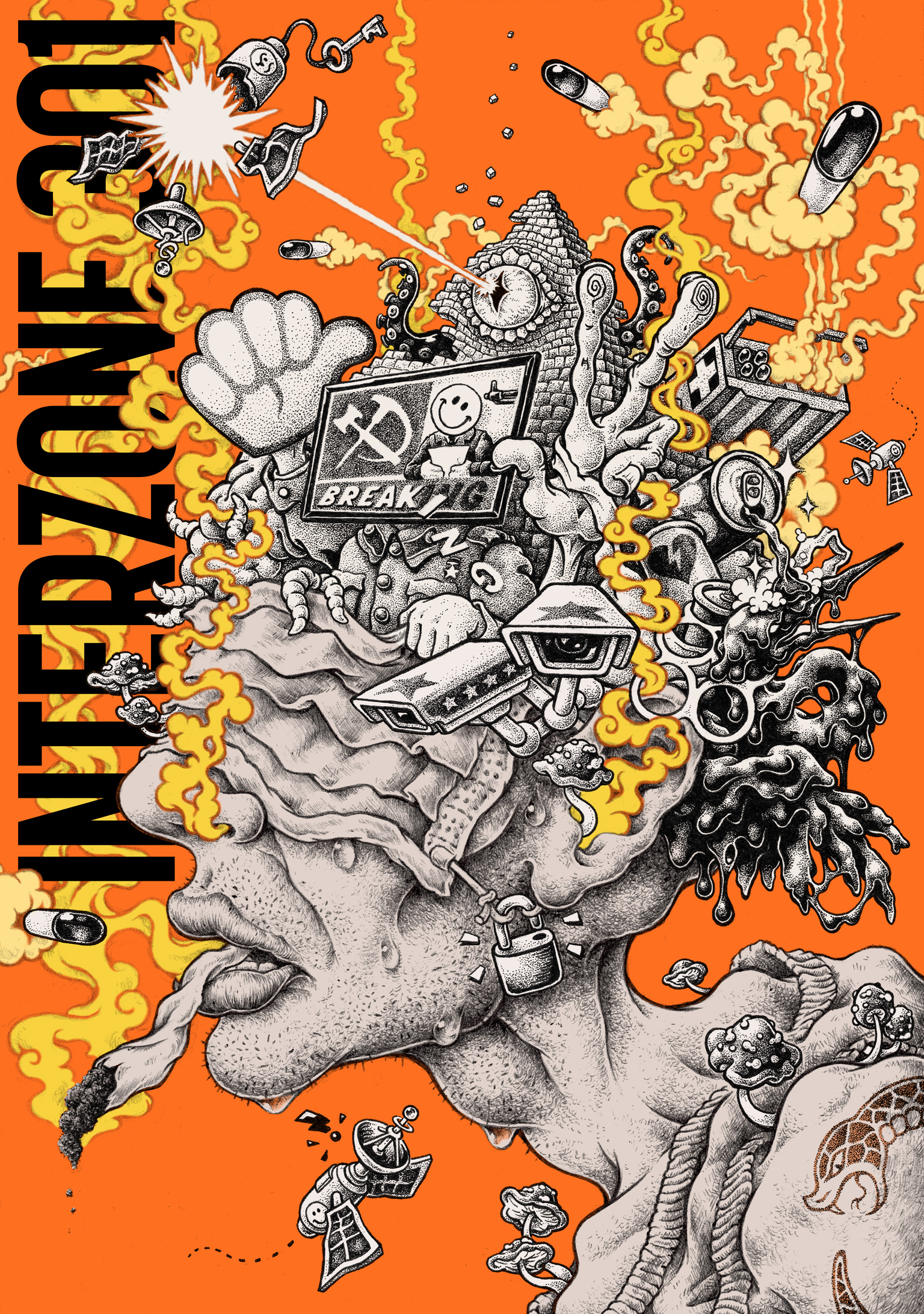 Gareth Jelley (Editor): Interzone 301 (2025, MYY Press)