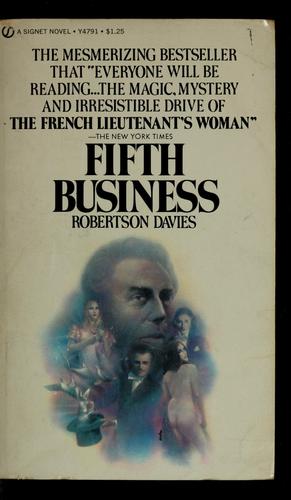 Robertson Davies: Fifth business (1971, New American Library)