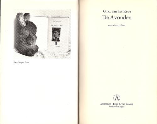 Gerard Kornelis van het Reve: De avonden (Hardcover, Dutch language, 1972, Athenaeum-Polak & Van Gennep)