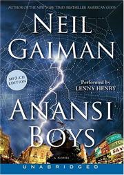 Neil Gaiman: Anansi Boys MP3 CD (2005, HarperAudio)