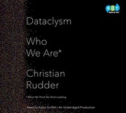 Christian Rudder: Dataclysm (AudiobookFormat, 2014, Books On Tape)