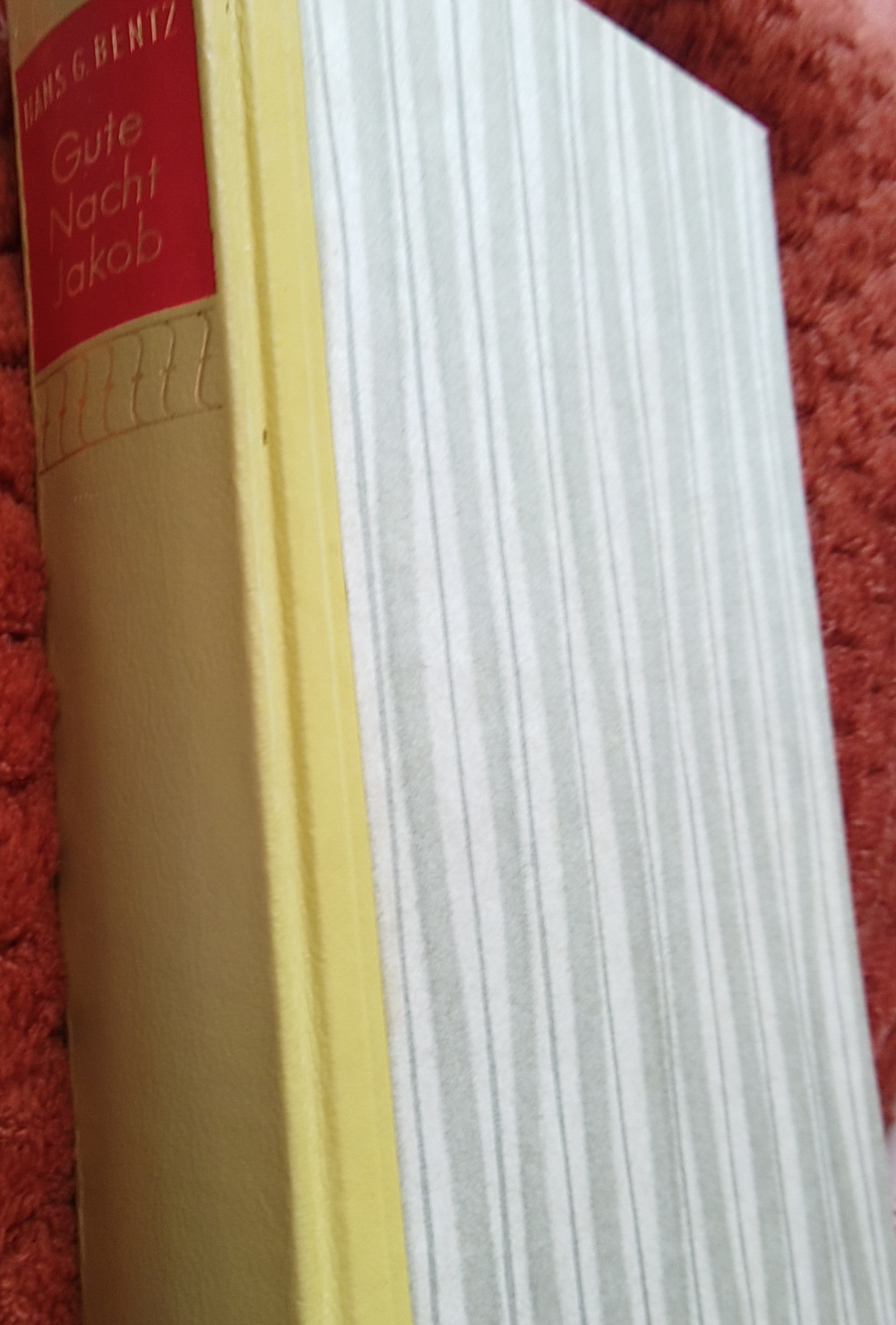 Hans G. Bentz: Gute Nacht, Jakob (Hardcover, german language, 1954, Bertelsmann)