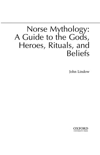 John Lindow: Norse mythology (2002, Oxford University Press)